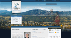 Desktop Screenshot of golden.ca