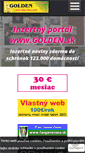 Mobile Screenshot of golden.sk